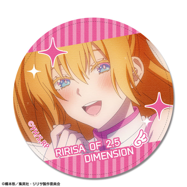 『2.5次元の誘惑』レザーバッジ デザイン04(リリエル/天使空挺隊)