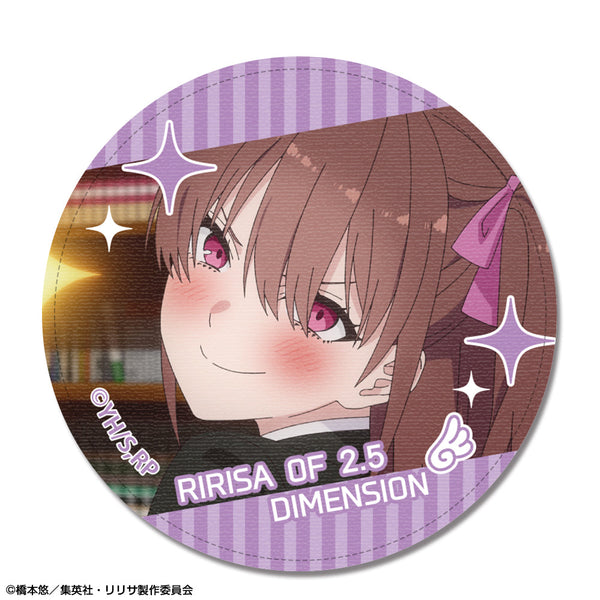 『2.5次元の誘惑』レザーバッジ デザイン05(橘美花莉/A)【202506再販】