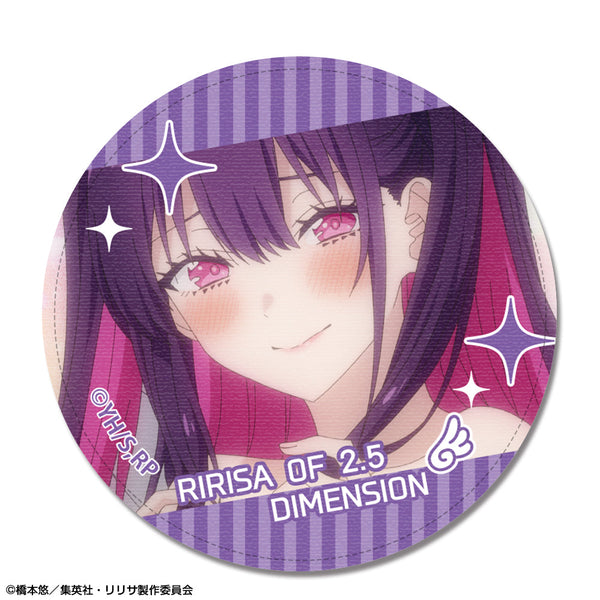 『2.5次元の誘惑』レザーバッジ デザイン08(ミリエラ/水着)【202506再販】