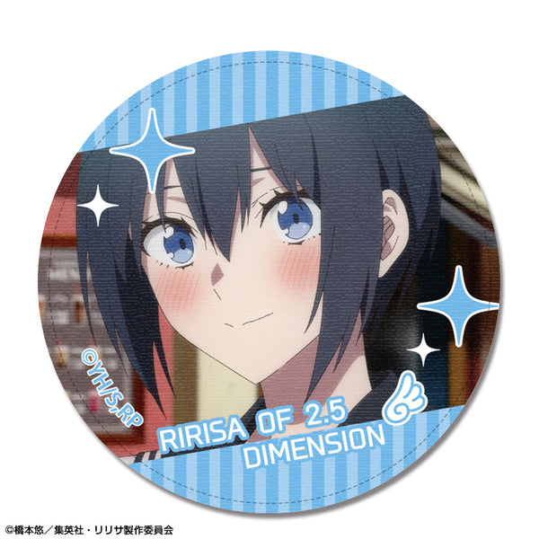 『2.5次元の誘惑』レザーバッジ デザイン10(ノノア/B)