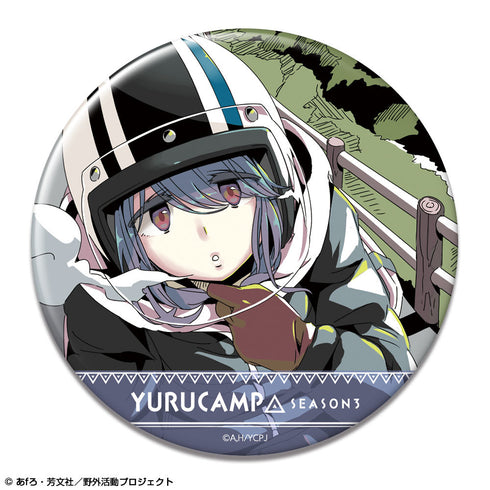 『ゆるキャン△ SEASON3』缶バッジ デザイン04(志摩リン/B)【202508再販】
