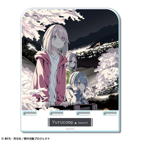 『ゆるキャン△ SEASON3』アクリルスマホスタンド デザイン03(集合)【202510再販】