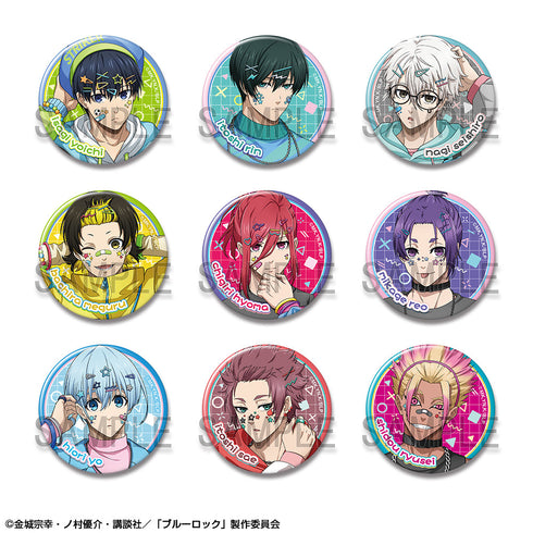 『ブルーロック』トレーディング缶バッジ (デコラティブポップver.)【描き下ろし】【BOX】【202507再販】