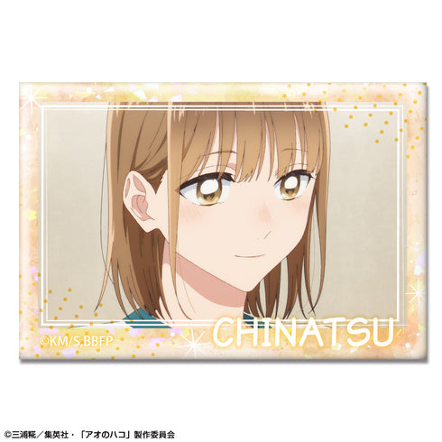 『アオのハコ』ホログラム缶バッジ デザイン05(鹿野千夏/C)【202509再販】