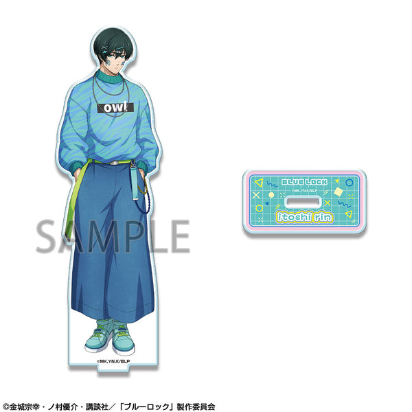 《藍鎖》壓克力立牌 設計02(糸師 凜/裝飾風版)【全新繪製】【202603再版】