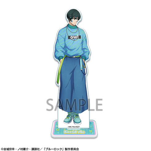 《蓝锁》亚克力立牌 设计02(糸师 凛/装饰风版)【全新绘制】【202603再版】