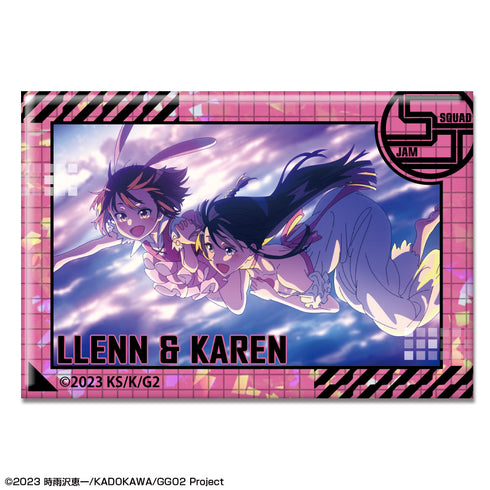『ソードアート・オンライン オルタナティブ ガンゲイル・オンラインII』ホログラム缶バッジ デザイン10(レン&小比類巻香蓮)
