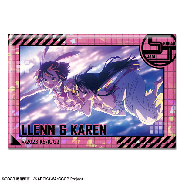 『ソードアート・オンライン オルタナティブ ガンゲイル・オンラインII』ホログラム缶バッジ デザイン10(レン&小比類巻香蓮)