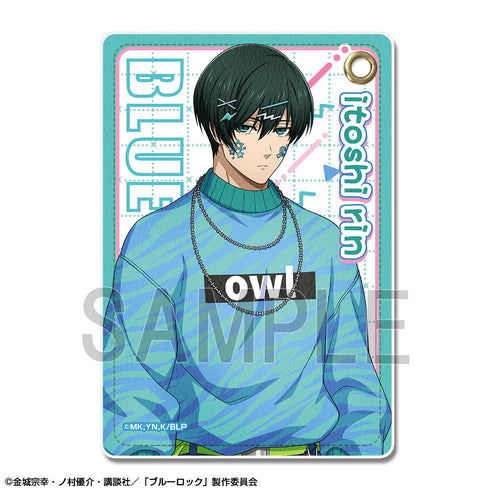 『ブルーロック』レザーパスケース デザイン02(糸師 凛/デコラティブポップver.)【描き下ろし】