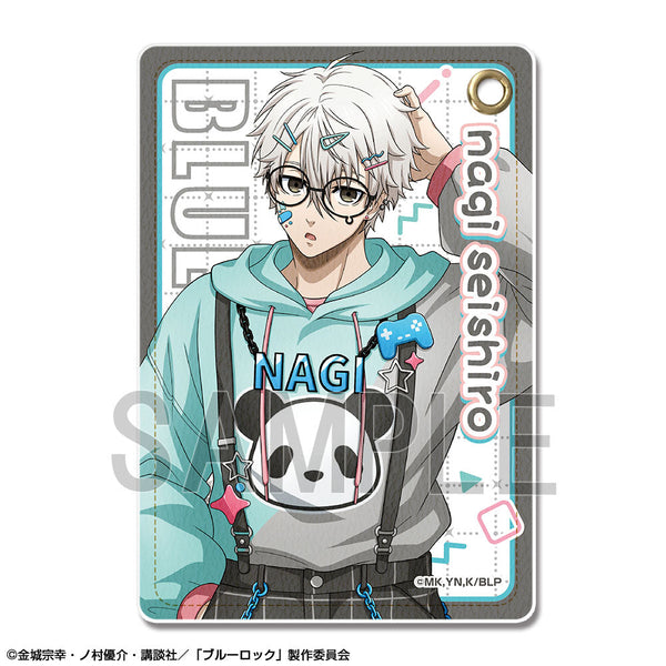 『ブルーロック』レザーパスケース デザイン03(凪 誠士郎/デコラティブポップver.)【描き下ろし】【202509再販】