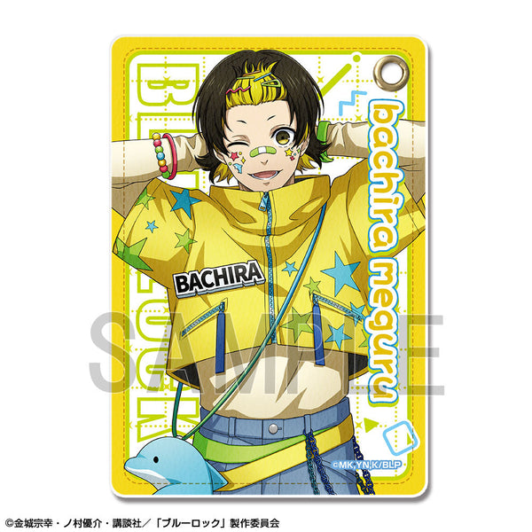 『ブルーロック』レザーパスケース デザイン04(蜂楽 廻/デコラティブポップver.)【描き下ろし】【202509再販】