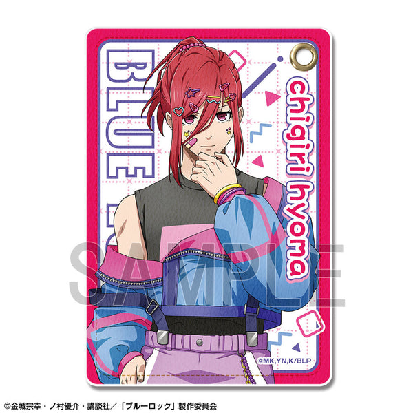 『ブルーロック』レザーパスケース デザイン05(千切豹馬/デコラティブポップver.)【描き下ろし】【202507再販】