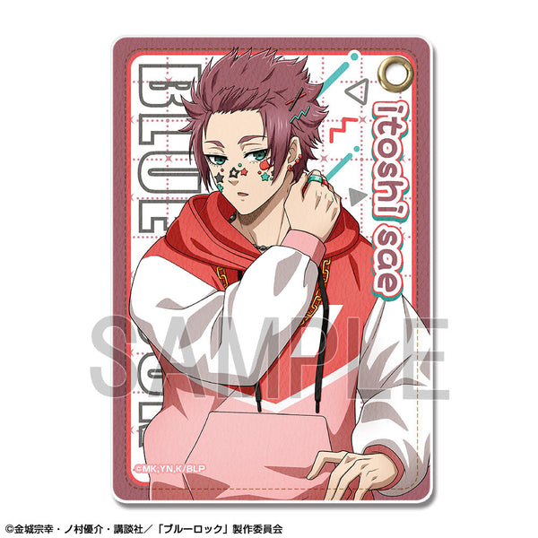 『ブルーロック』レザーパスケース デザイン08(糸師 冴/デコラティブポップver.)【描き下ろし】