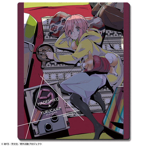『ゆるキャン△ SEASON3』ラバーマウスパッド Ver.2 デザイン01(各務原なでしこ)【202508再販】