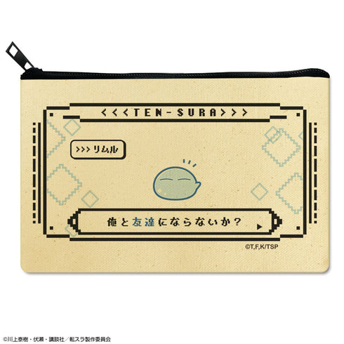 『転生したらスライムだった件』フラットポーチ Ver.2 (リムル)
