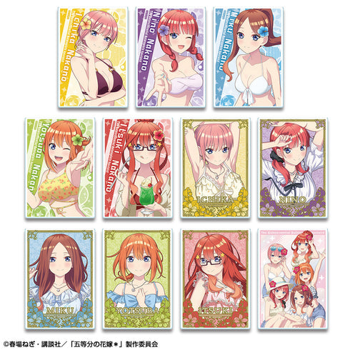 『五等分の花嫁*』トレーディングアクリルカード【BOX】