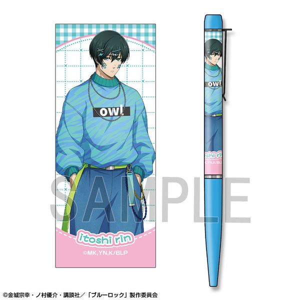 『ブルーロック』プリントボールペン デザイン02(糸師 凛/デコラティブポップver.)【描き下ろし】