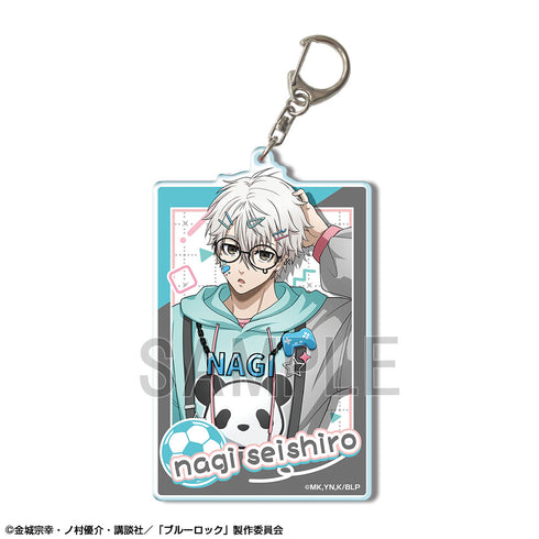 《蓝锁》大型亚克力钥匙扣 设计03(凪 诚士郎/装饰流行版)【全新绘制】【202603再版】