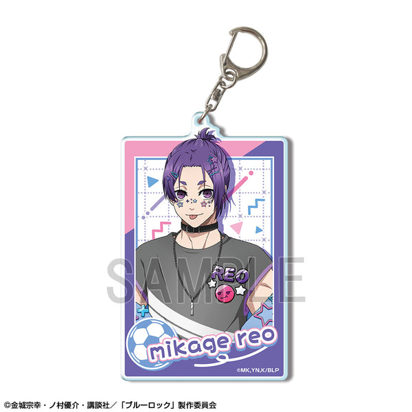 《蓝锁》大号亚克力钥匙扣 设计06(御影玲王/装饰流行版)【全新绘制】【202603再版】
