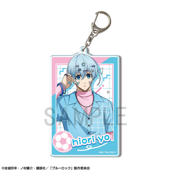 《蓝锁》大号亚克力钥匙扣 设计07(冰织 羊/装饰流行版)【全新绘制】【202603再版】