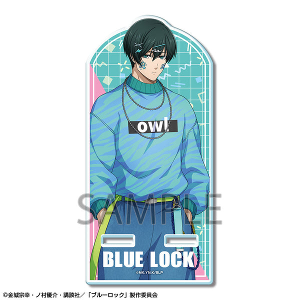 《蓝锁》亚克力手机支架 设计02(糸师 凛/装饰流行版)【全新绘制】【202603再版】