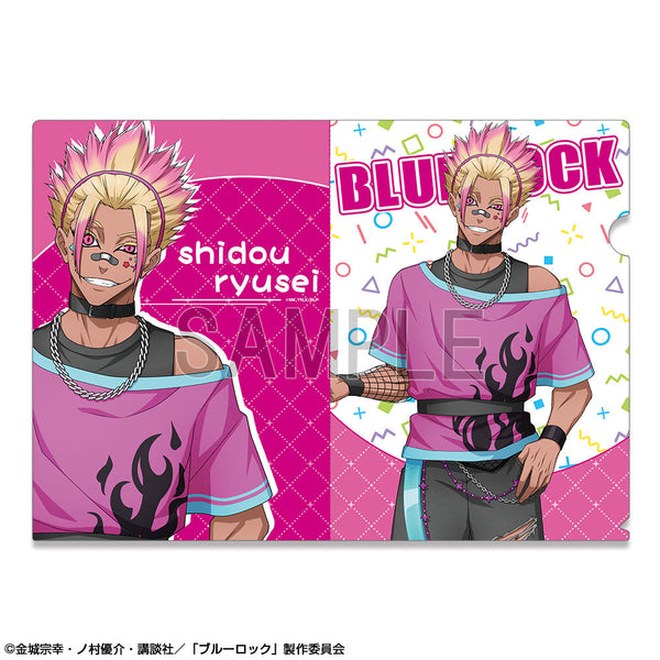 『ブルーロック』クリアファイル デザイン09(士道龍聖/デコラティブポップver.)【描き下ろし】【202512再販】