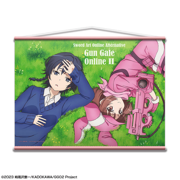 『ソードアート・オンライン オルタナティブ ガンゲイル・オンラインII』B2タペストリー (レン&小比類巻香蓮)