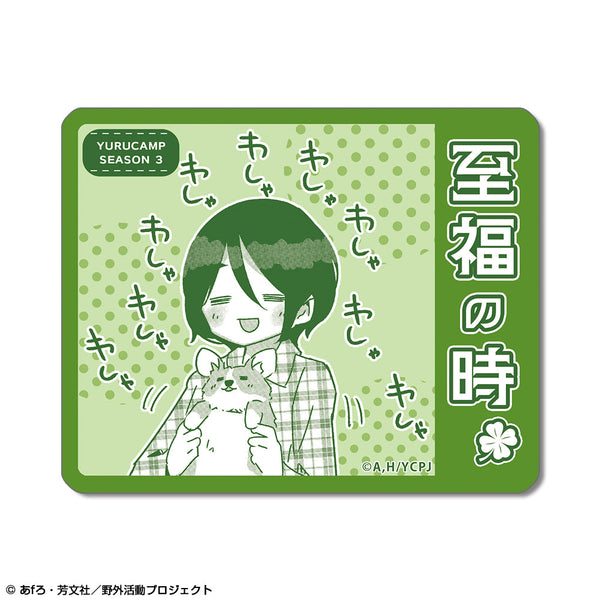 『ゆるキャン△ SEASON3』ミニステッカー デザイン05(斉藤恵那)【202508再販】