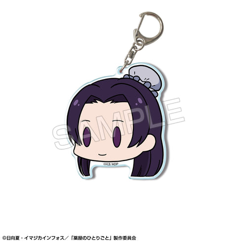 『薬屋のひとりごと』ビッグアクリルキーホルダー 【ゆるちま】 デザイン03(壬氏)【202604再販】
