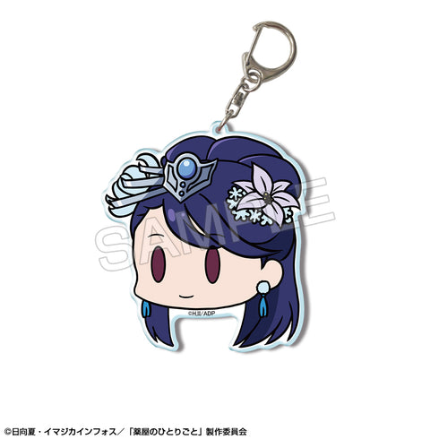 『薬屋のひとりごと』ビッグアクリルキーホルダー 【ゆるちま】 デザイン05(梨花妃)【202607再販】