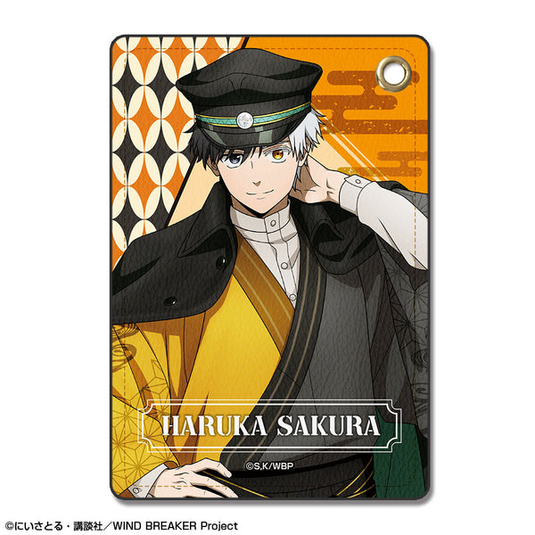 『WIND BREAKER』レザーパスケース デザイン01(桜遥/レトロモダンver.)【描き下ろし】【202512再販】