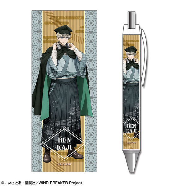 『WIND BREAKER』ボールペン デザイン04(梶蓮/レトロモダンver.)【描き下ろし】【202512再販】