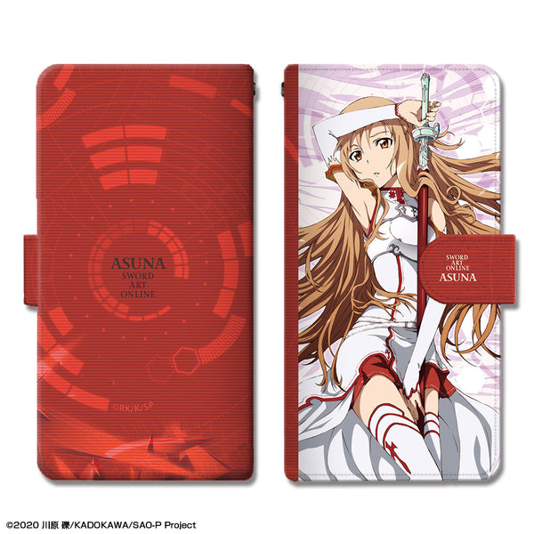 『ソードアート・オンライン』ブックスタイルスマホケース XMサイズ デザイン02(アスナ/B)