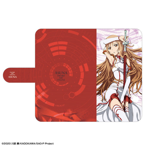 『ソードアート・オンライン』ブックスタイルスマホケース XMサイズ デザイン02(アスナ/B)
