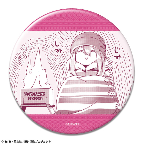 『ゆるキャン△ SEASON3』缶バッジ Ver.2 デザイン01(各務原なでしこ/A)【202609再販】