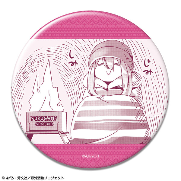 『ゆるキャン△ SEASON3』缶バッジ Ver.2 デザイン01(各務原なでしこ/A)【202508再販】