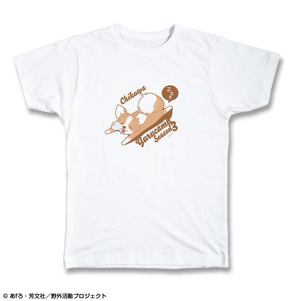 『ゆるキャン△ SEASON3』Tシャツ XLサイズ Ver.2 デザイン03(ちくわ)【202609再販】