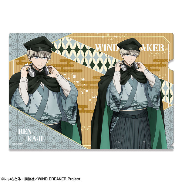 『WIND BREAKER』クリアファイル デザイン04(梶蓮/レトロモダンver.)【描き下ろし】【202511再販】
