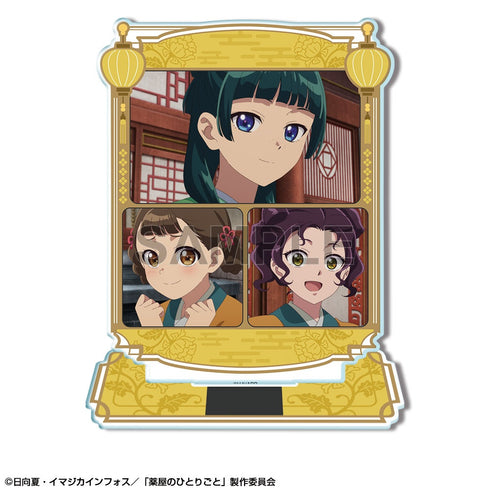 『薬屋のひとりごと』アクリルスタンド Ver.2 デザイン05(猫猫&小蘭&子翠)【202604再販】