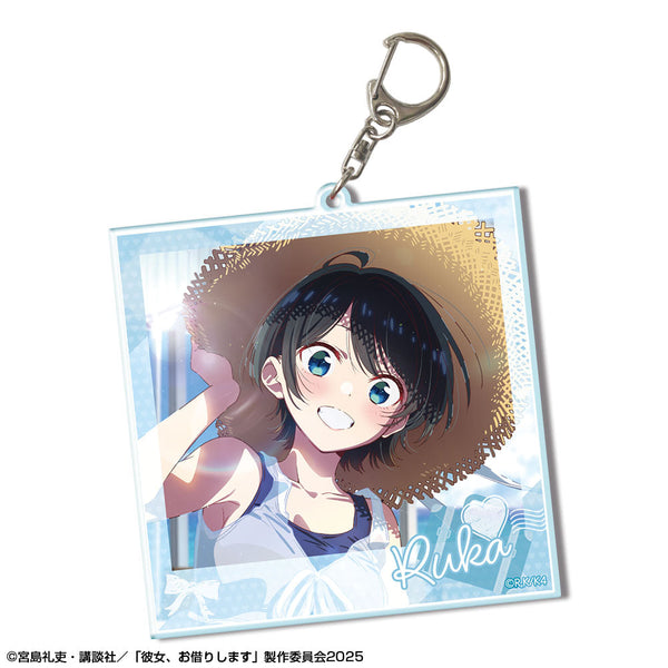 『彼女、お借りします』ビッグアクリルキーホルダー Ver.3 デザイン08(更科瑠夏/B)【202509再販】