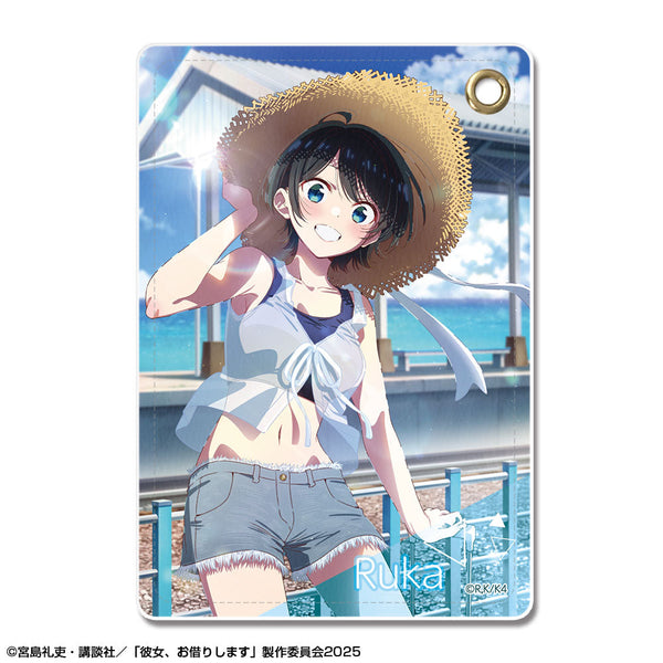 『彼女、お借りします』レザーパスケース Ver.4 デザイン03(更科瑠夏)【202603再販】