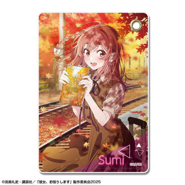 『彼女、お借りします』レザーパスケース Ver.4 デザイン04(桜沢墨)