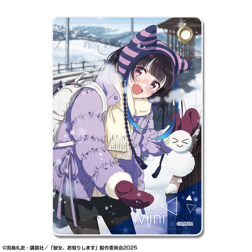 『彼女、お借りします』レザーパスケース Ver.4 デザイン05(八重森みに)