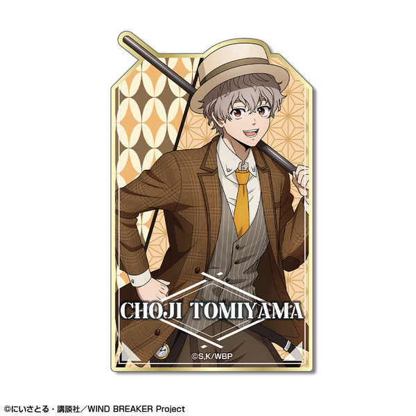 『WIND BREAKER』ミニステッカー デザイン05(兎耳山丁子/レトロモダンver.)【描き下ろし】【202512再販】