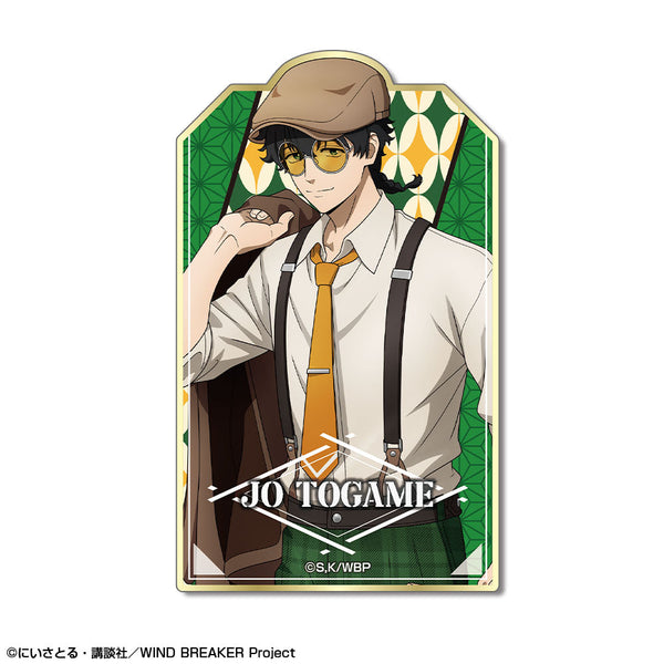 『WIND BREAKER』ミニステッカー デザイン06(十亀条/レトロモダンver.)【描き下ろし】【202512再販】