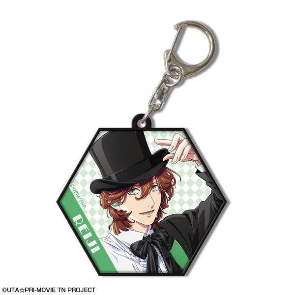 『うたの☆プリンスさまっ♪ TABOO NIGHT XXXX』ラバーキーホルダー デザイン01(寿 嶺二)