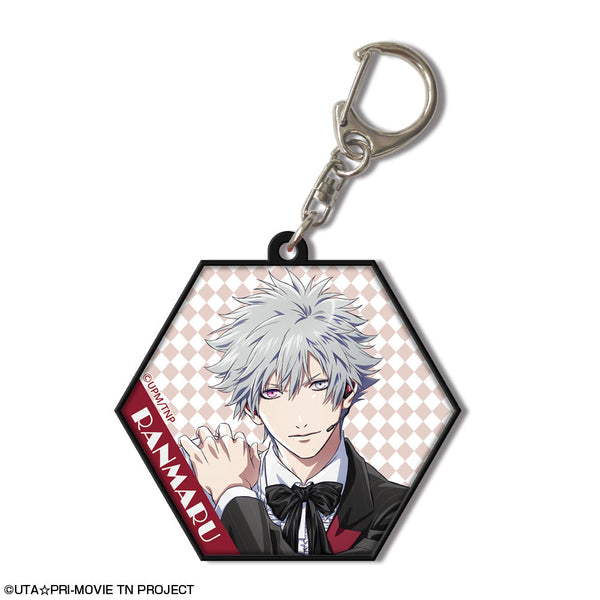 『うたの☆プリンスさまっ♪ TABOO NIGHT XXXX』ラバーキーホルダー デザイン02(黒崎蘭丸)