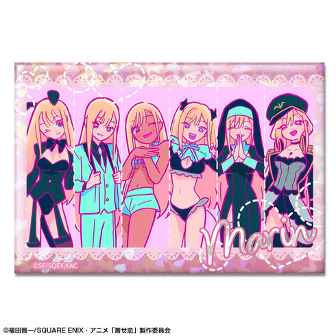 『その着せ替え人形(ビスク・ドール)は恋をするSeason 2』ホログラム缶バッジ エンディングVer. デザイン01(喜多川海夢/A)【202512再販】