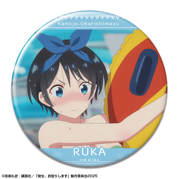 『彼女、お借りします』缶バッジ Ver.4 デザイン16(更科瑠夏/C)【202603再販】