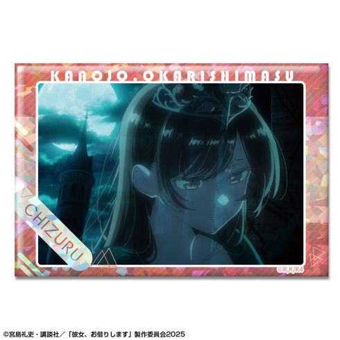 『彼女、お借りします』ホログラム缶バッジ Ver.3 デザイン01(水原千鶴/A)